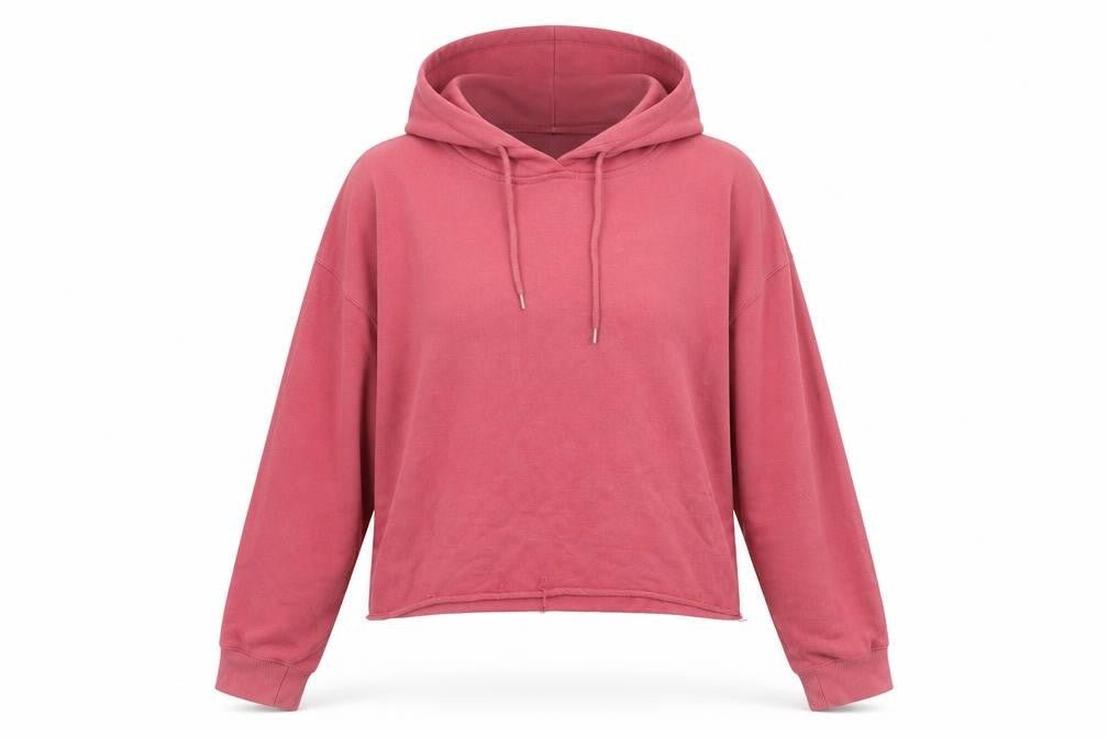 Womens UK Size S New Look Pink Pullover Hoodie