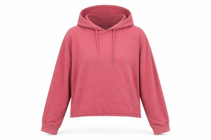 Womens UK Size S New Look Pink Pullover Hoodie