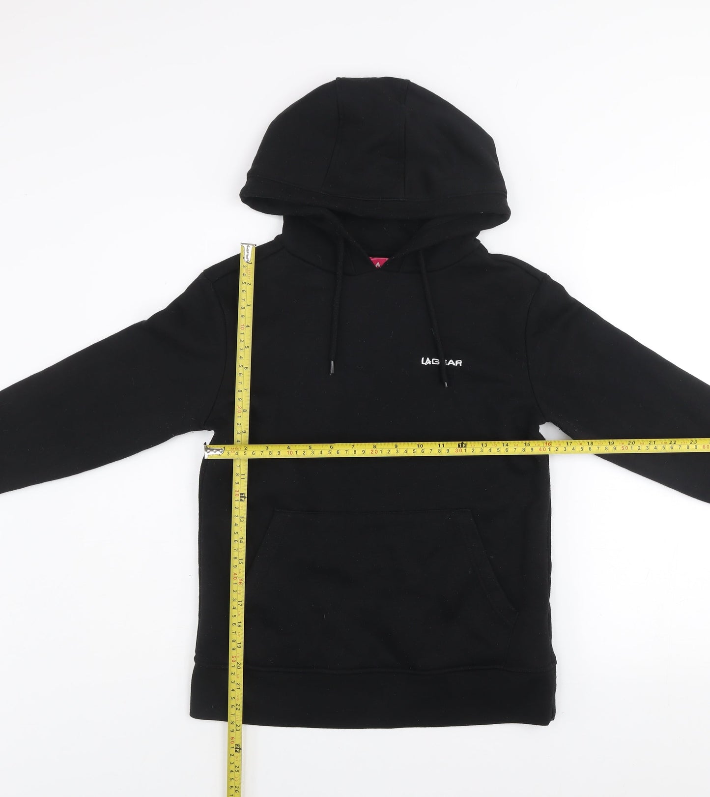 Womens UK Size 6 LA Gear Black Pullover Hoodie