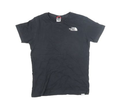 Boys UK Size XL The North Face Black BasicJersey T-Shirt