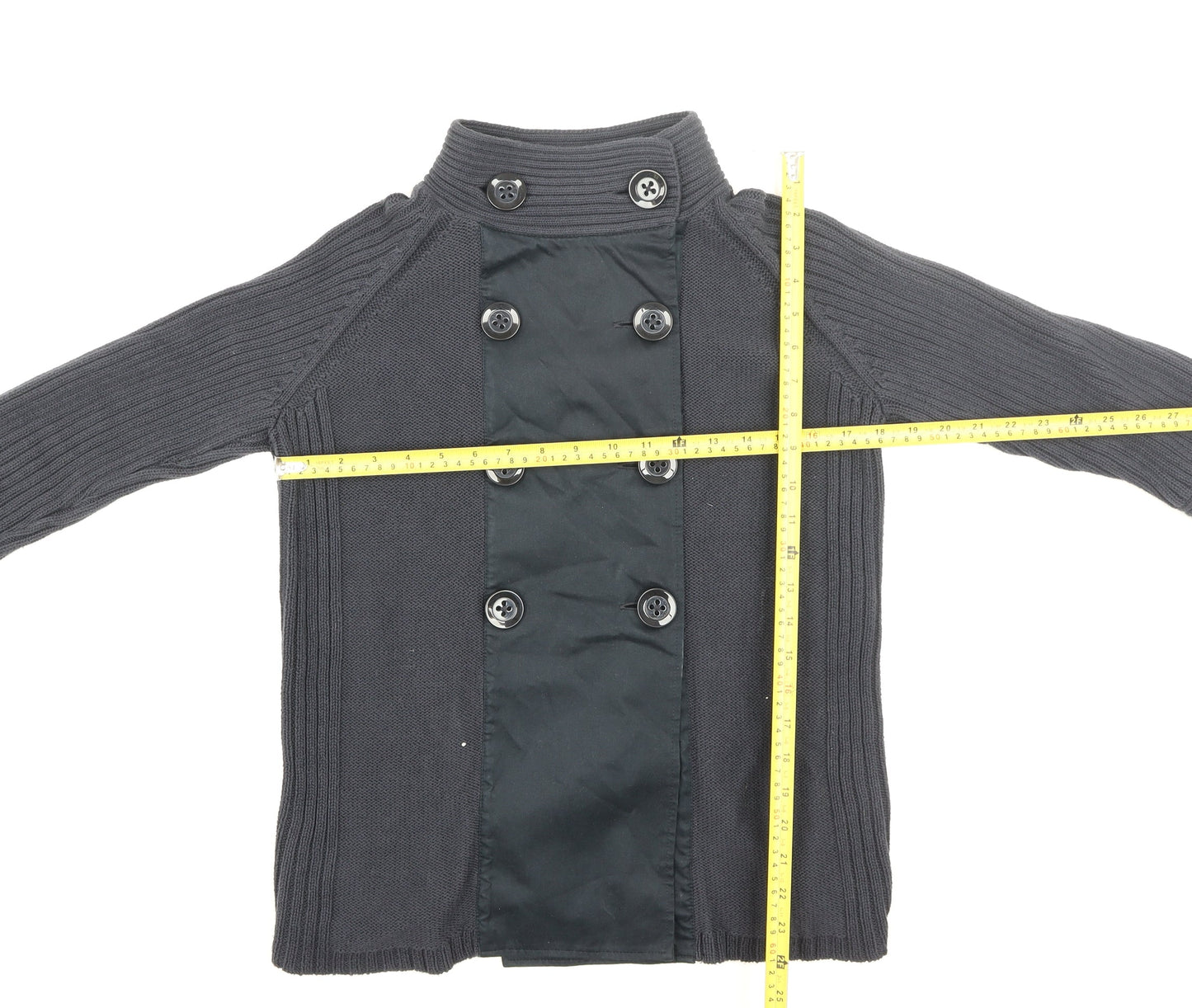 Womens UK Size 12 Marks and Spencer Blue Cardigan Jumper