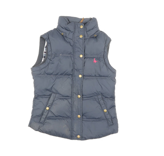 Womens UK Size 8 Jack Wills Blue Puffer Jacket