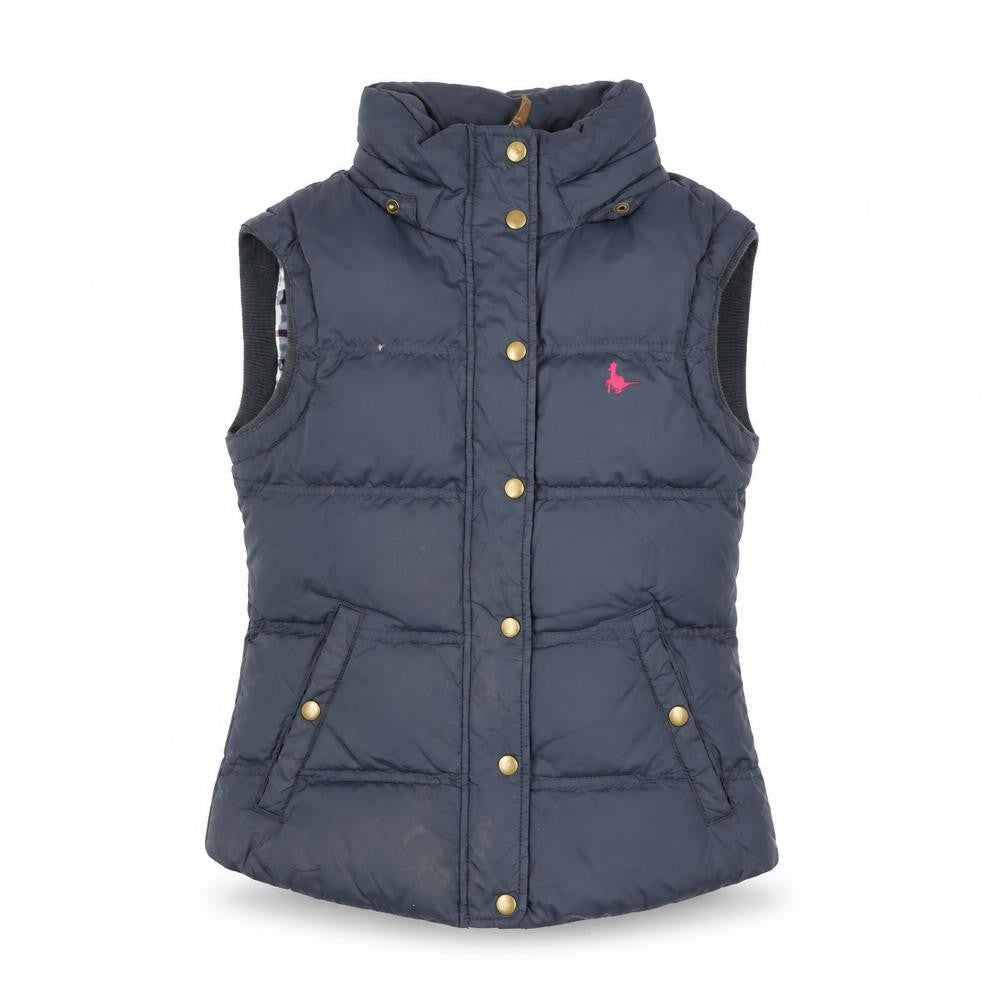 Womens UK Size 8 Jack Wills Blue Puffer Jacket