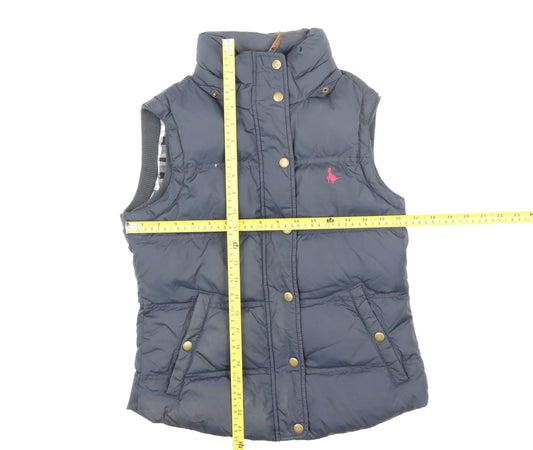 Womens UK Size 8 Jack Wills Blue Puffer Jacket