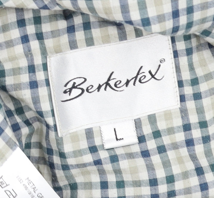 Womens UK Size 14 Berkertex Green Basic Jacket