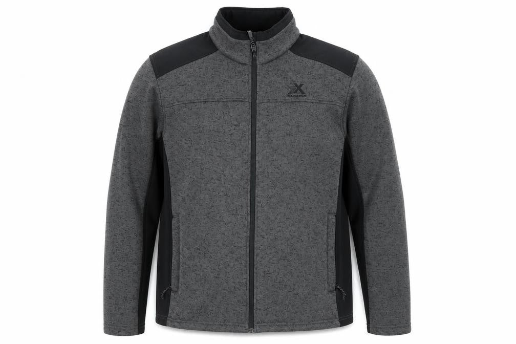 Mens UK Size L Zead Xposur Grey Hiking Running & Jogging Gym & Training Jacket