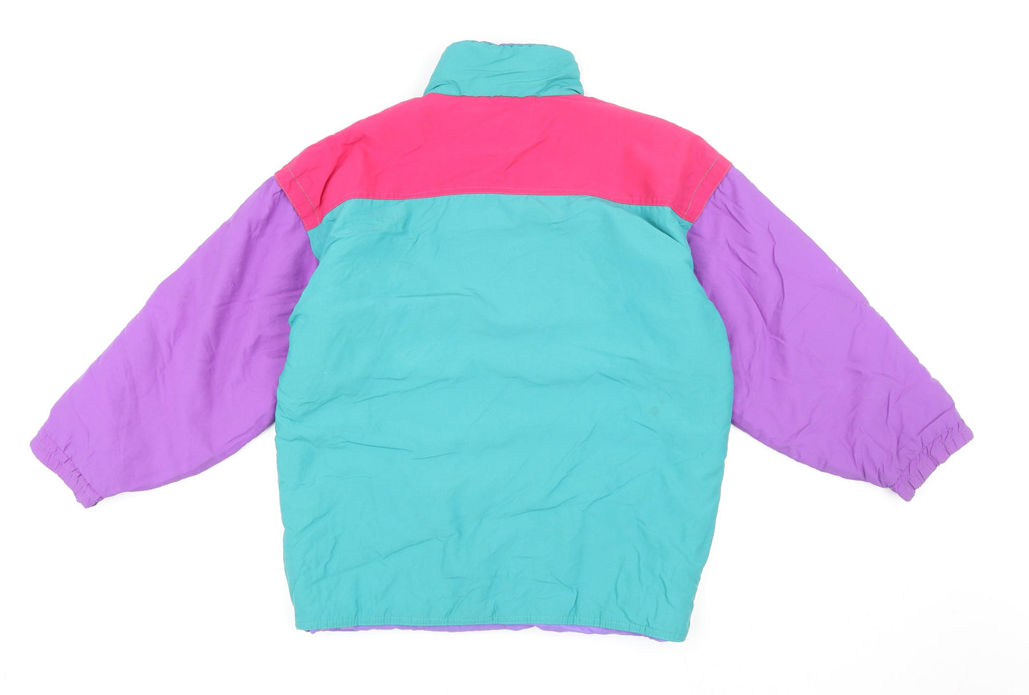 Girls UK Size 12 Years Fusalp Multicoloured Ski Jacket