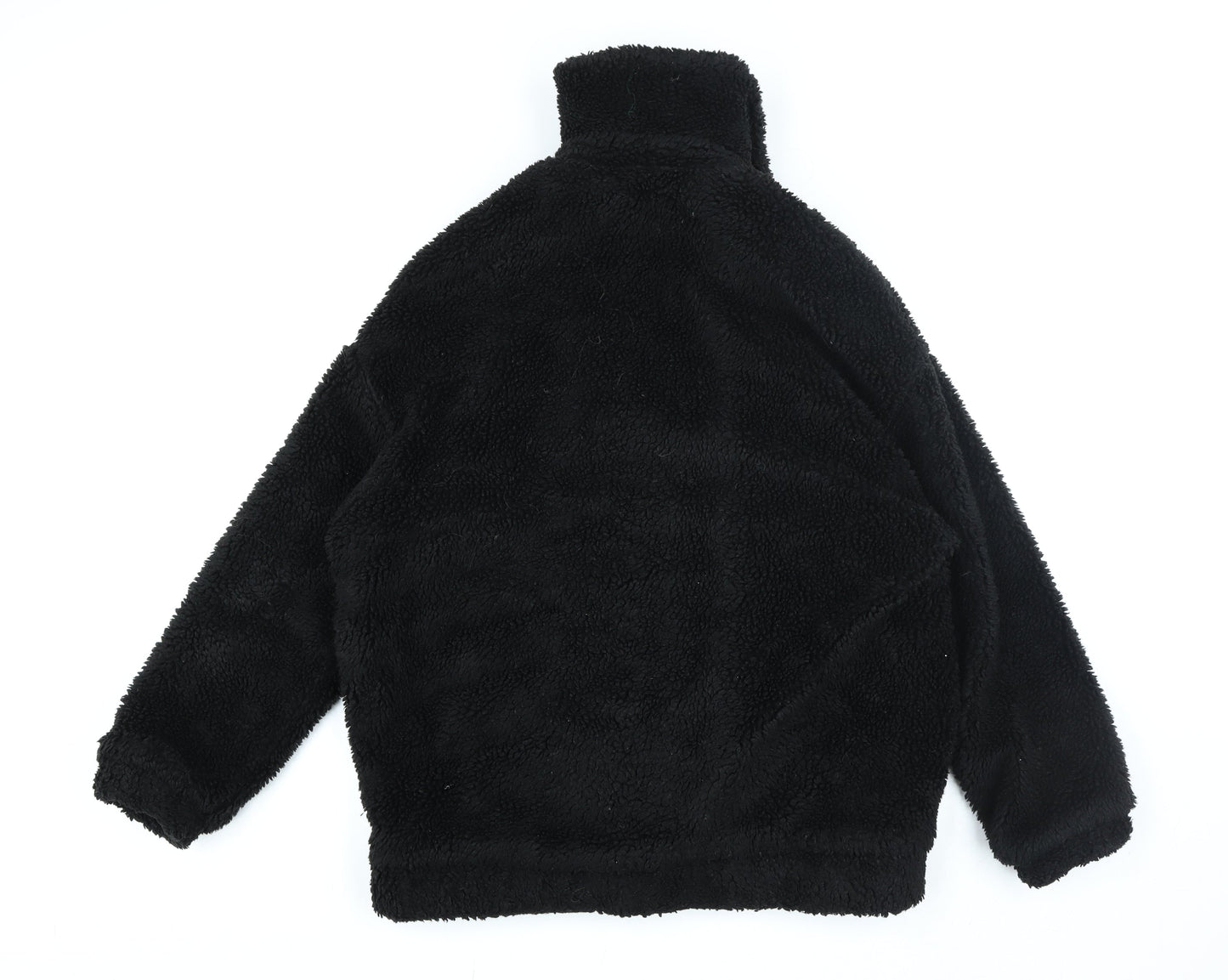 Womens UK Size XS Urban Outfitters Black Full Zip Hoodie