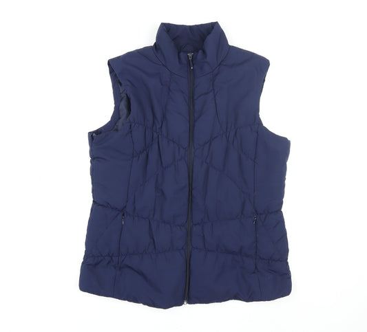 Mens UK Size 20 TU Blue Puffer Jacket