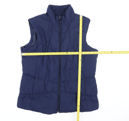 Mens UK Size 20 TU Blue Puffer Jacket
