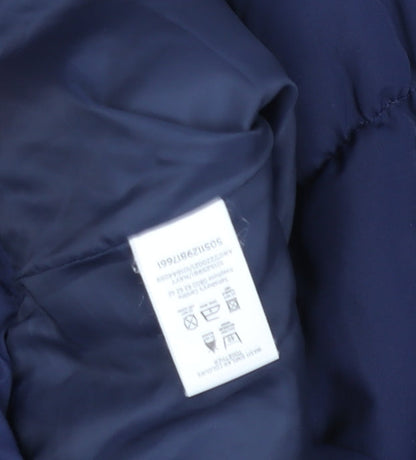 Mens UK Size 20 TU Blue Puffer Jacket