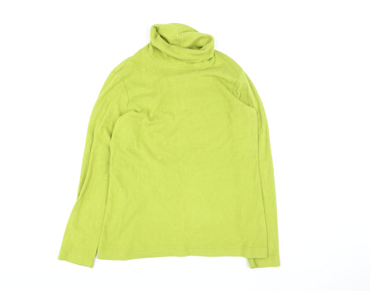 Mens UK Size L Uniqlo Green Pullover Sweatshirt