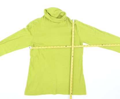 Mens UK Size L Uniqlo Green Pullover Sweatshirt