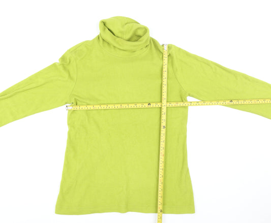 Mens UK Size L Uniqlo Green Pullover Sweatshirt