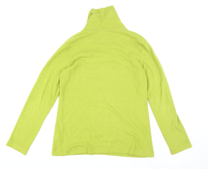 Mens UK Size L Uniqlo Green Pullover Sweatshirt