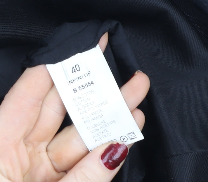 Womens UK Size 12 Infinitif Black Classic