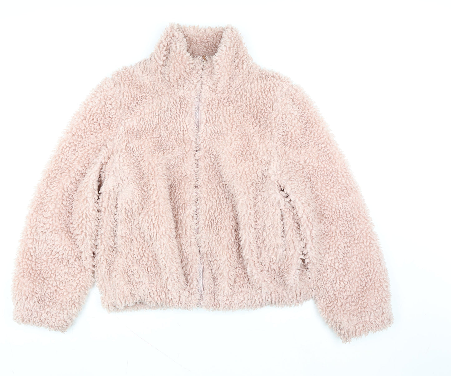 Womens UK Size 16 Dorothy Perkins Pink Full Zip Hoodie