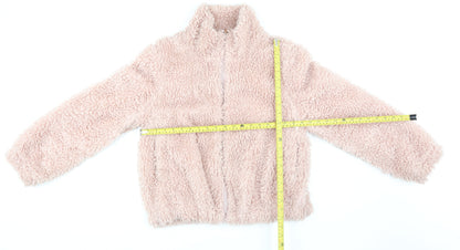 Womens UK Size 16 Dorothy Perkins Pink Full Zip Hoodie