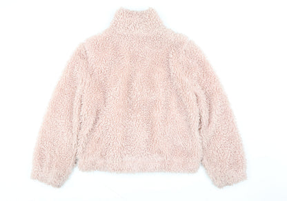 Womens UK Size 16 Dorothy Perkins Pink Full Zip Hoodie
