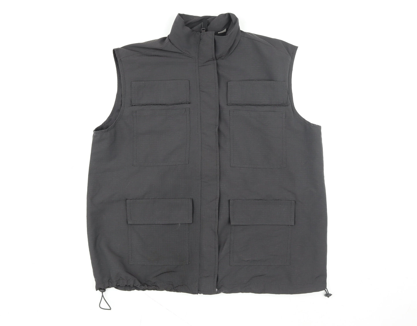 Mens UK Size M Divided Black Bodywarmer