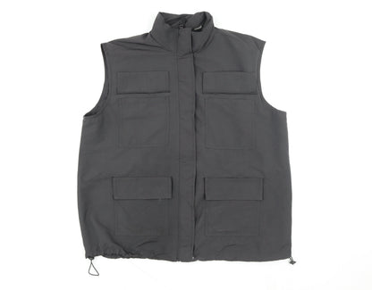 Mens UK Size M Divided Black Bodywarmer