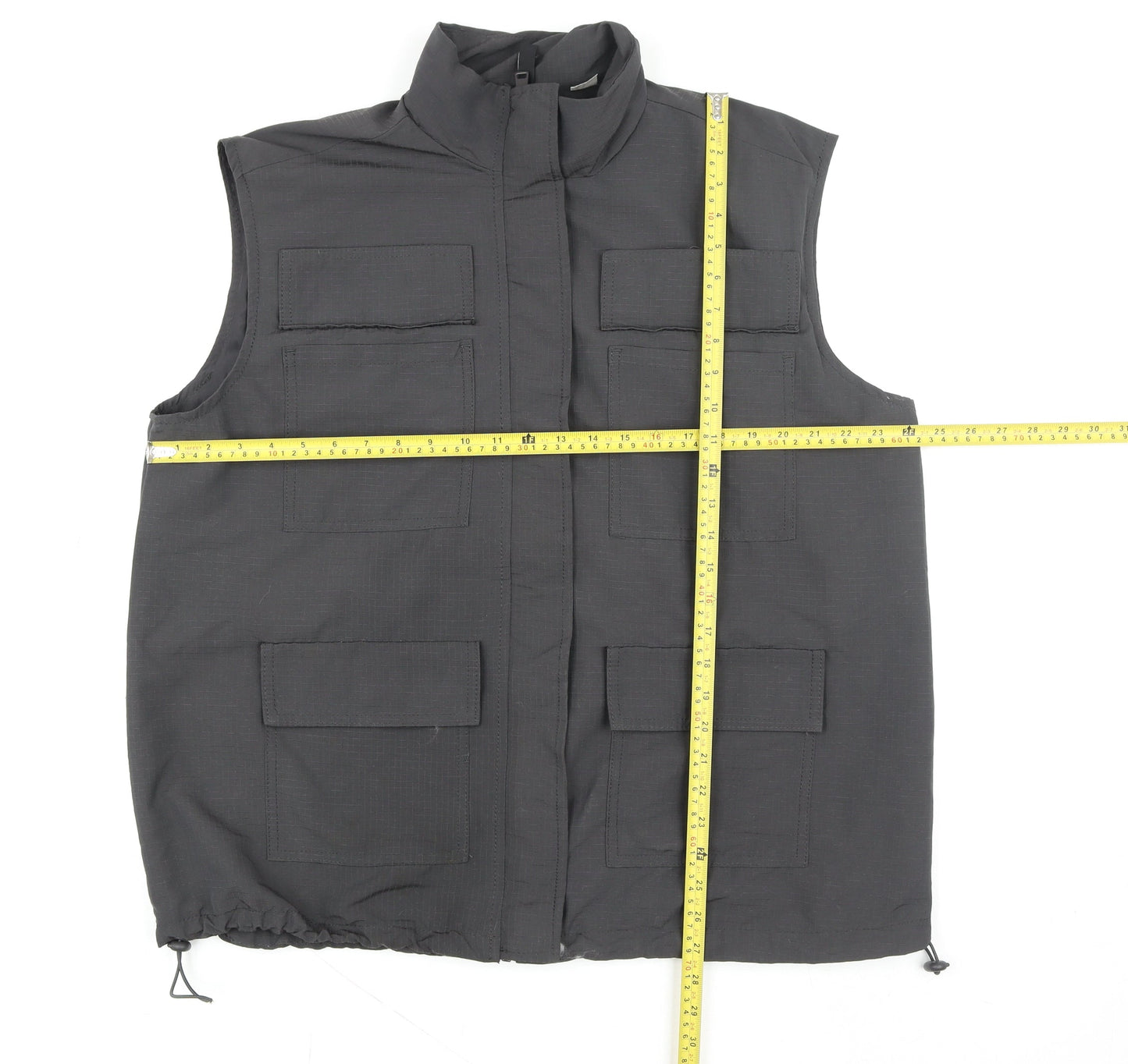 Mens UK Size M Divided Black Bodywarmer