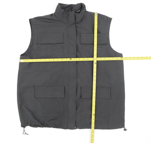 Mens UK Size M Divided Black Bodywarmer