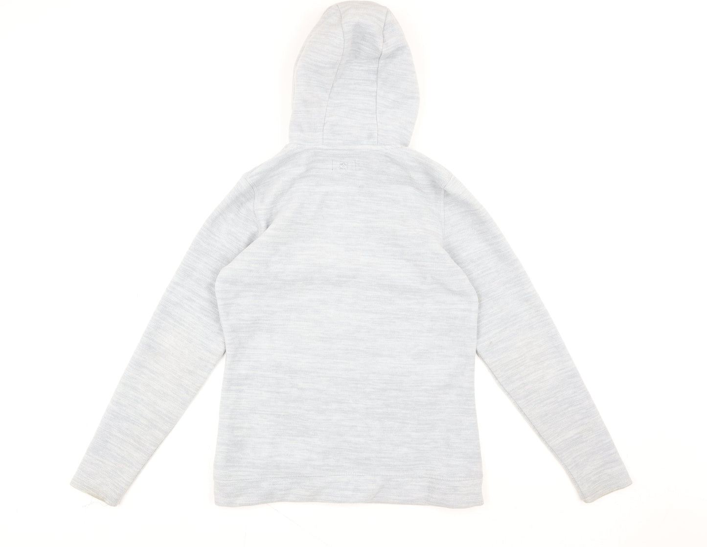 Mountain Warehouse Women's Grey Hooded Fleece Jacket UK 10