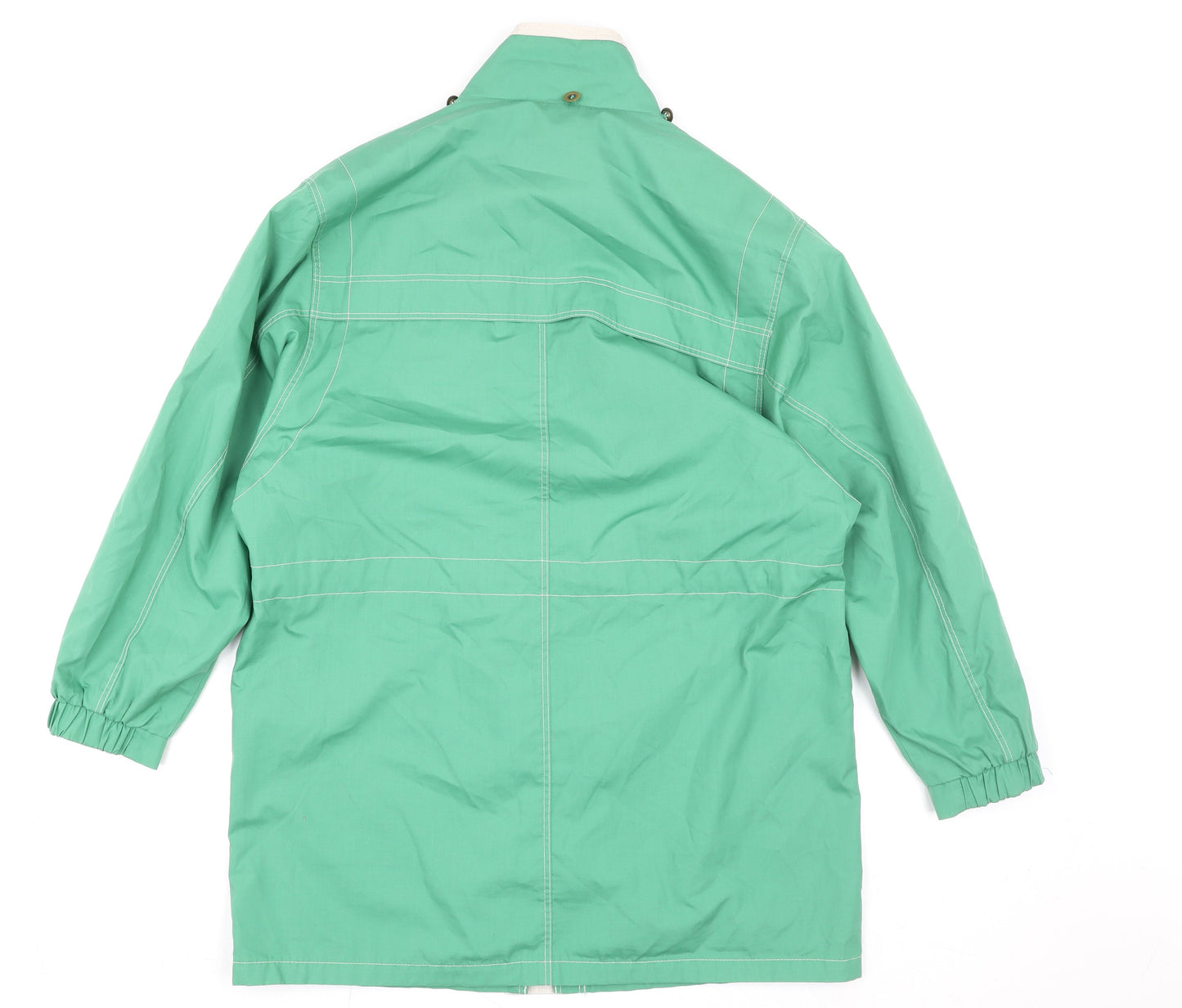Womens UK Size 10 Marks and Spencer Green Anorak Coat