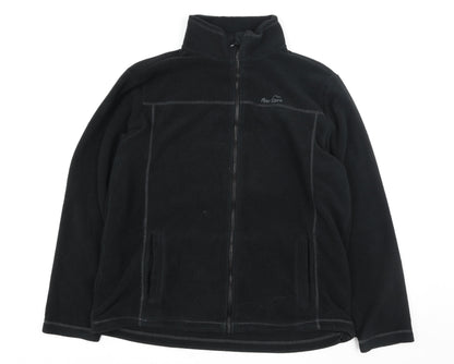 Peter Storm Mens Black XL Fleece Full Zip Jacket Outdoor Hiking
