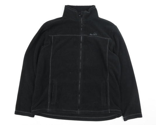 Peter Storm Mens Black XL Fleece Full Zip Jacket Outdoor Hiking