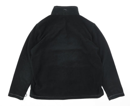 Peter Storm Mens Black XL Fleece Full Zip Jacket Outdoor Hiking