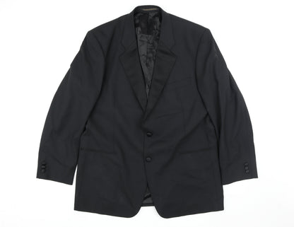 Womens UK Size 44L Marks and Spencer Regular Black Suit Jacket