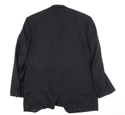 Womens UK Size 44L Marks and Spencer Regular Black Suit Jacket