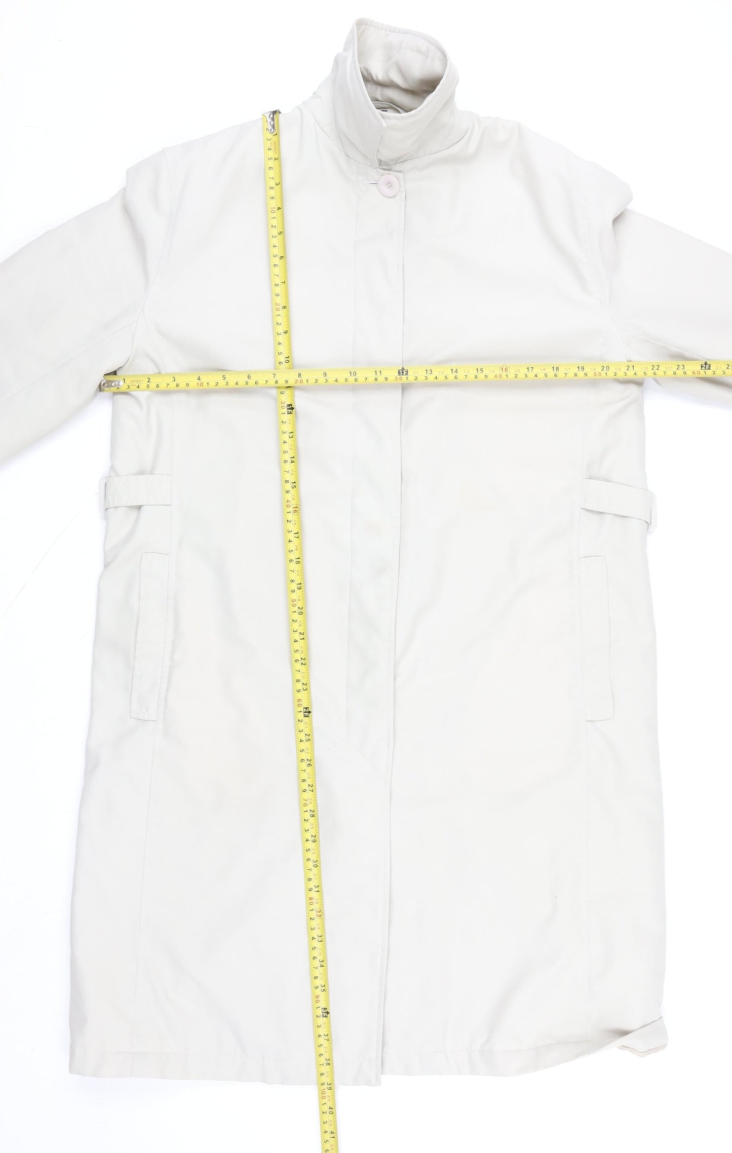 Womens UK Size M Dannimac Beige Rain Coat