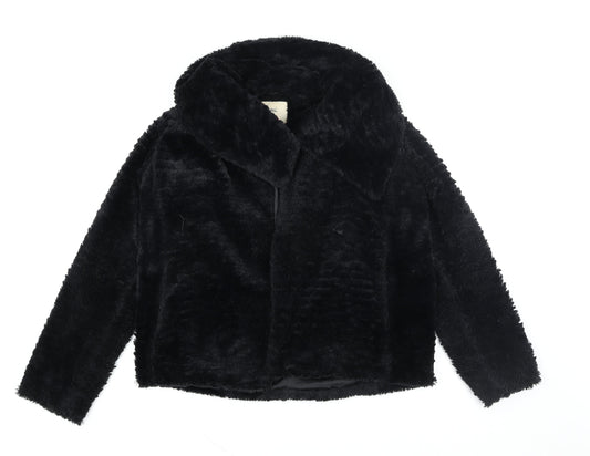 Womens UK Size 8 Yumi Black Basic Jacket