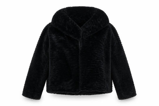 Womens UK Size 8 Yumi Black Basic Jacket