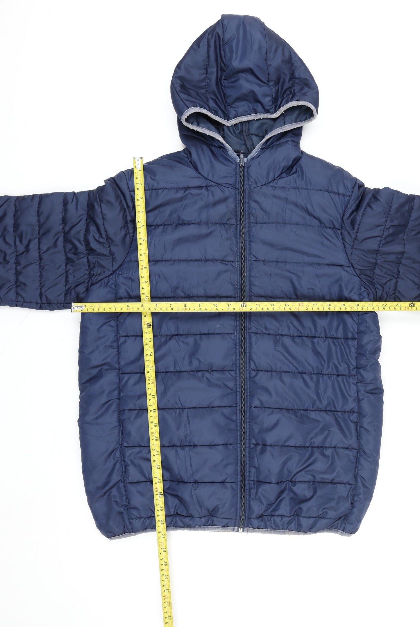 Mens UK Size L FILA Blue Puffer Jacket
