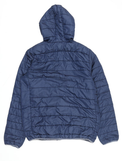 Mens UK Size L FILA Blue Puffer Jacket