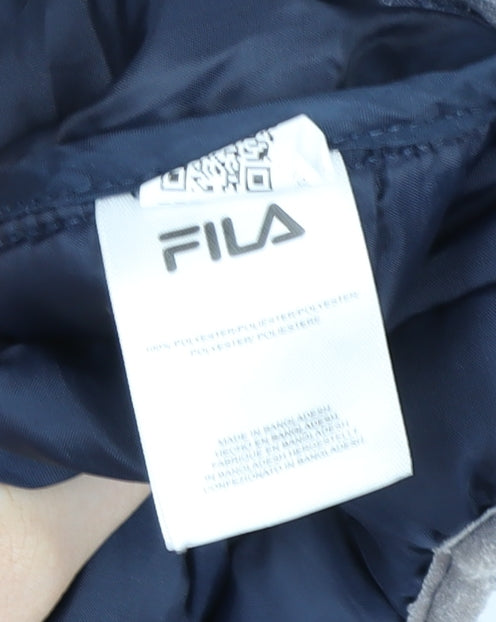 Mens UK Size L FILA Blue Puffer Jacket