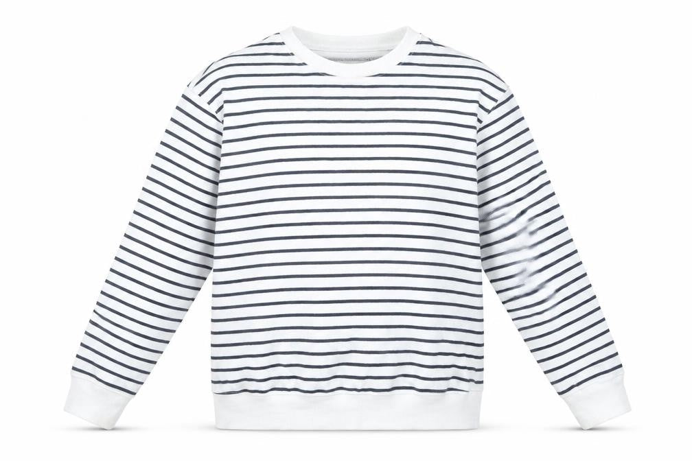 Womens UK Size M New Look White Pullover Sweatshirt