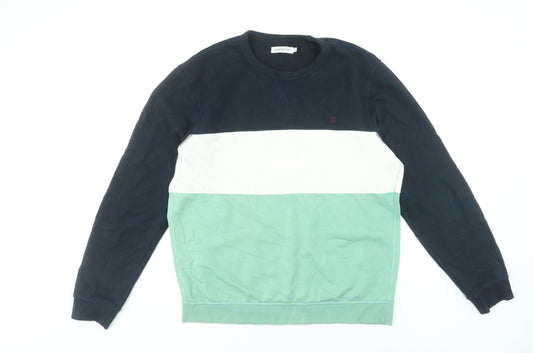 Mens UK Size XL Farah Multicoloured Pullover Sweatshirt