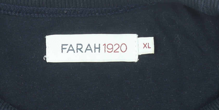 Mens UK Size XL Farah Multicoloured Pullover Sweatshirt