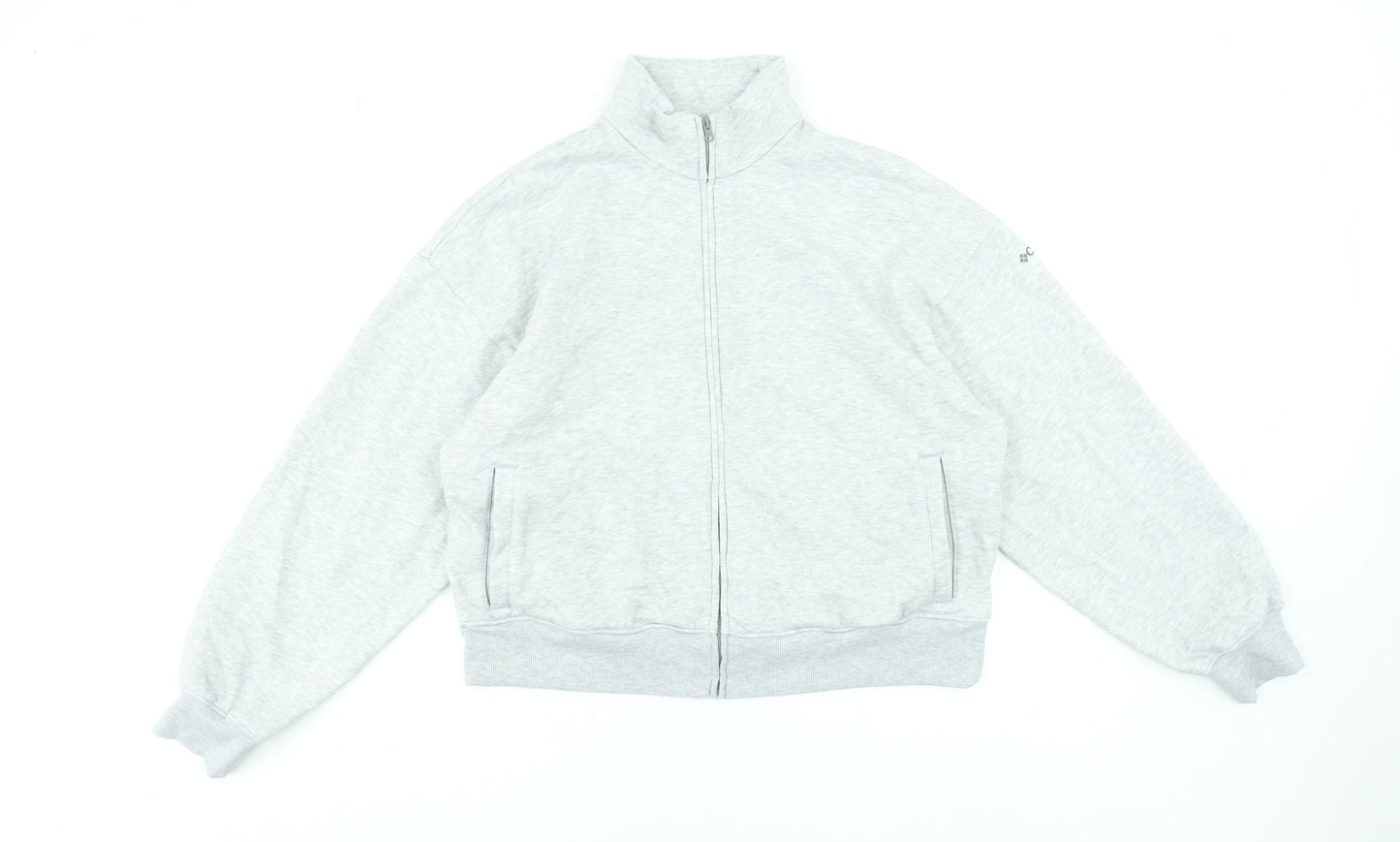 Womens UK Size L Columbia Grey Full Zip Sweatshirt