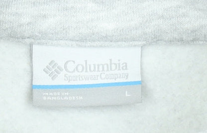 Womens UK Size L Columbia Grey Full Zip Sweatshirt