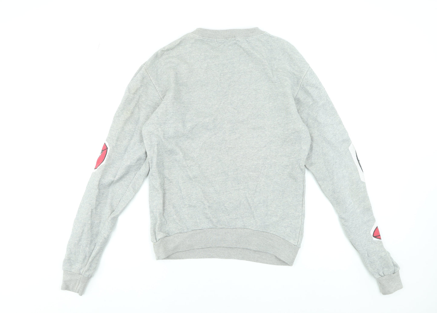 Womens UK Size 12 Influence Grey Pullover Sweatshirt