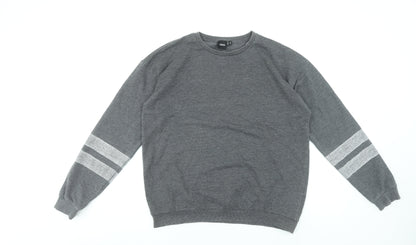 Womens UK Size 12 ASOS Grey Pullover Sweatshirt