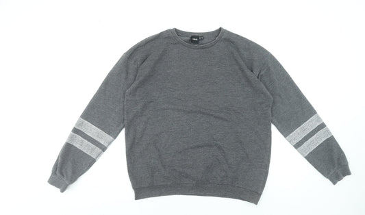 Womens UK Size 12 ASOS Grey Pullover Sweatshirt