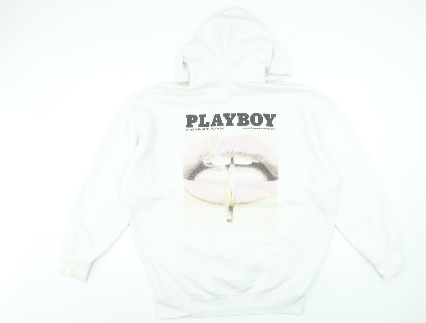 Womens UK Size 6 Missguided White Pullover Hoodie