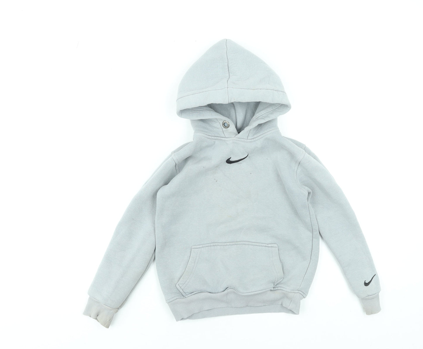 Boys UK Size 9-10 Years Nike Grey Pullover Hoodie